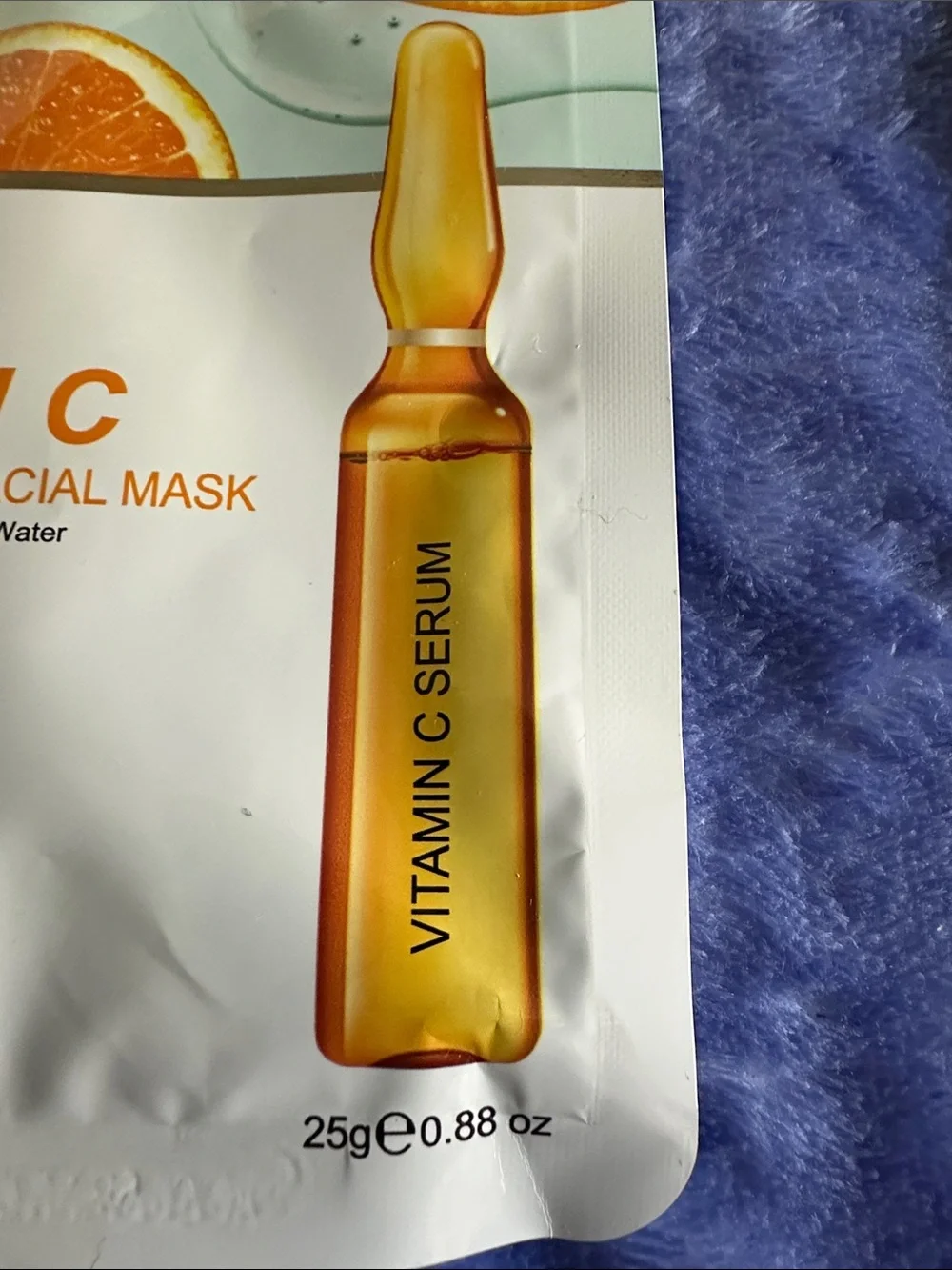 Vitamin C Ampoule Serum Facial Mask SADOER YOU GET FIVE
